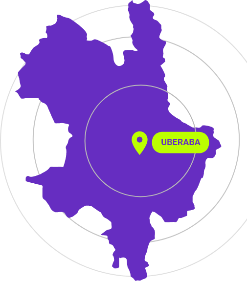 Mapa Uberaba Negócios